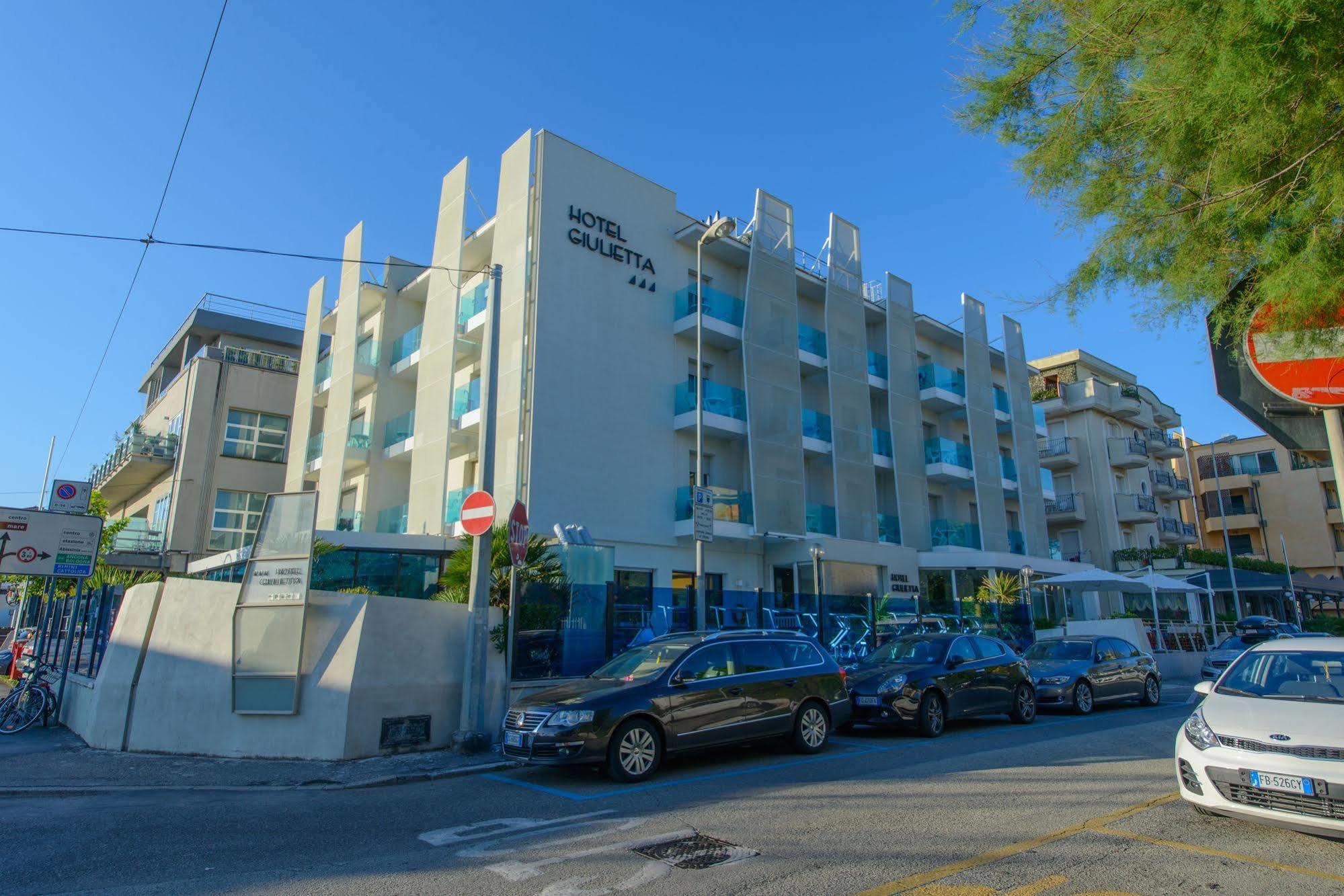 Hotel Giulietta Riccione Exterior foto
